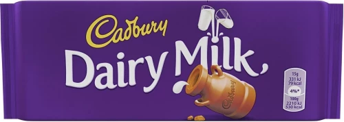 Cadbury Σοκολάτα Γάλακτος Dairy Milk 110gr