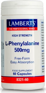 Lamberts L-Phenylalanine 500mg 60 κάψουλες