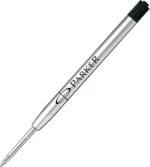 Parker Quinkflow Ανταλλακτικό Μελάνι για Στυλό σε Μαύρο χρώμα Ballpoint Medium