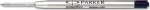 Parker Quinkflow Ανταλλακτικό Μελάνι για Στυλό σε Μαύρο χρώμα Ballpoint Medium
