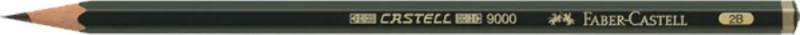 Faber-Castell 9000 Μολύβι 2B Πράσινο