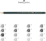 Faber-Castell 9000 Μολύβι 2B Πράσινο