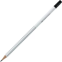 Faber-Castell Grip 2001 Μολύβι HB με Γόμα Λευκό