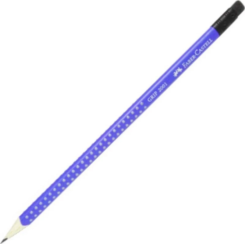 Faber-Castell Grip 2001 Μολύβι 2B με Γόμα Μπλε