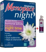 Vitabiotics Menopace Night 30 ταμπλέτες