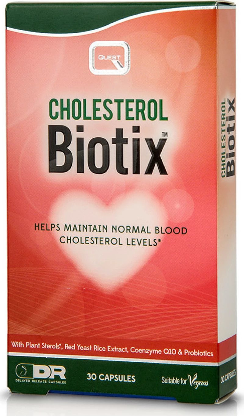 Quest Naturapharma Cholesterol Biotix 30 κάψουλες