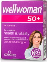 Vitabiotics Wellwoman 50+ 30 ταμπλέτες