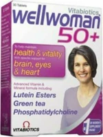 Vitabiotics Wellwoman 50+ 30 ταμπλέτες