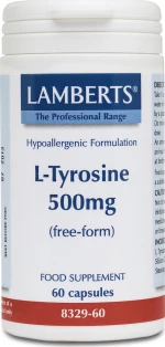 Lamberts L-Tyrosine 500mg 60 κάψουλες