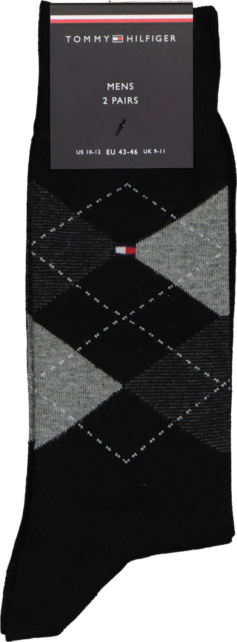 Tommy Hilfiger Ανδρικές Κάλτσες Με Σχέδια Πολύχρωμες 2Pack 100001495-200