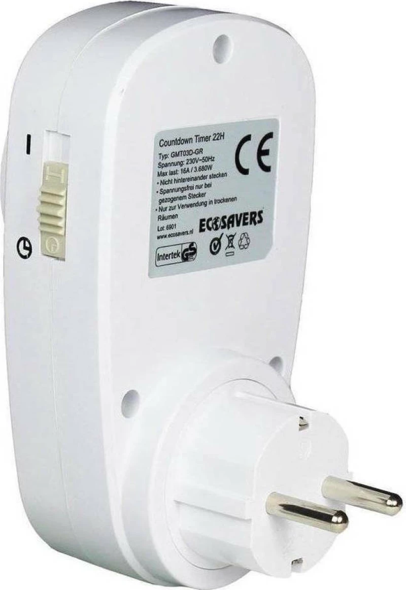 Ecosavers Αντιστροφής Μέτρησης Μηχανικός Χρονοδιακόπτης 1882