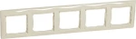 Legrand Valena 5 Θέσεων 774355 Μπεζ
