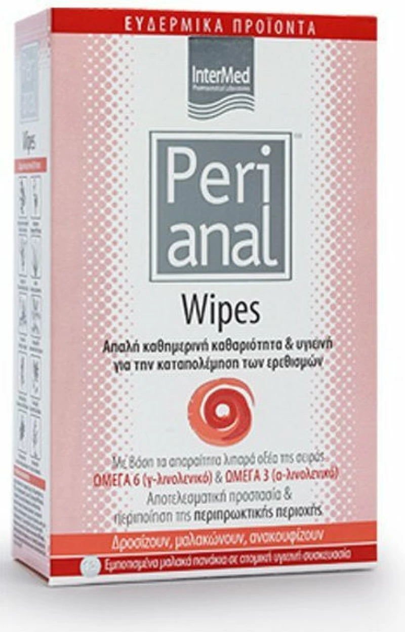 Intermed Perianal Wipes 12τμχ