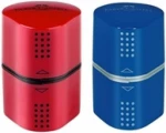 Faber-Castell Grip Trio 2001 Τριπλή Ξύστρα Βαρελάκι (Διάφορα Χρώματα)