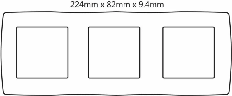 Aca Prime 3 Θέσεων 1000119205 Μαύρο