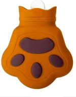 Θερμοφόρα Πατούσα Σκύλου - Hot Water Bottle Dog Paw 450ml Καφέ