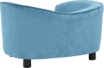 vidaXL Καναπές Βελουτέ Τιρκουάζ 69x49cm