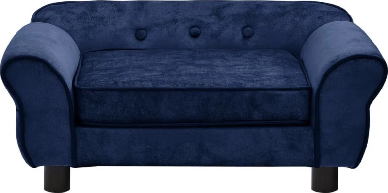 vidaXL Καναπές Κρεβάτι Σκύλου Μπλε 72x45cm