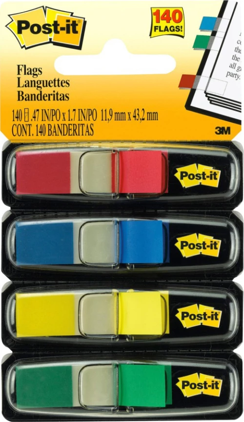 3M Βελάκια 4 Neon Φωσφοριζέ