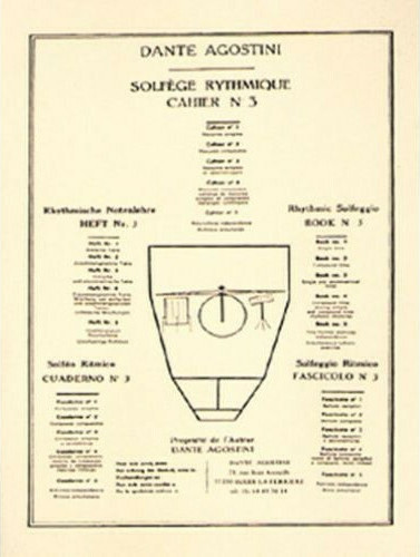 ΒΙΒΛΙΟ AGOSTINI SOLFEGE RYTHMIQUE VOL.3