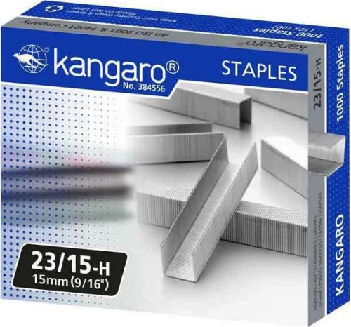 Kangaro Σύρματα Συρραπτικού 23/15 1000τμχ