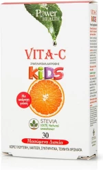 Power Health Vita C Kids Stevia 30 μασώμενες ταμπλέτες