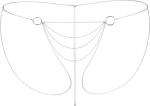 Bijoux Indiscrets Magnifique Bikini Chain Silver