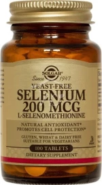 Solgar Selenium 200mcg 100 ταμπλέτες
