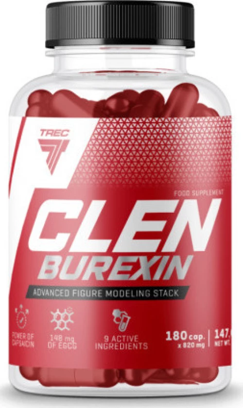 Trec ClenBurexin 180 κάψουλες