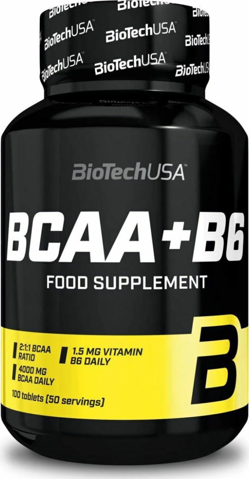 Biotech USA BCAA+B6 4000mg 100 ταμπλέτες