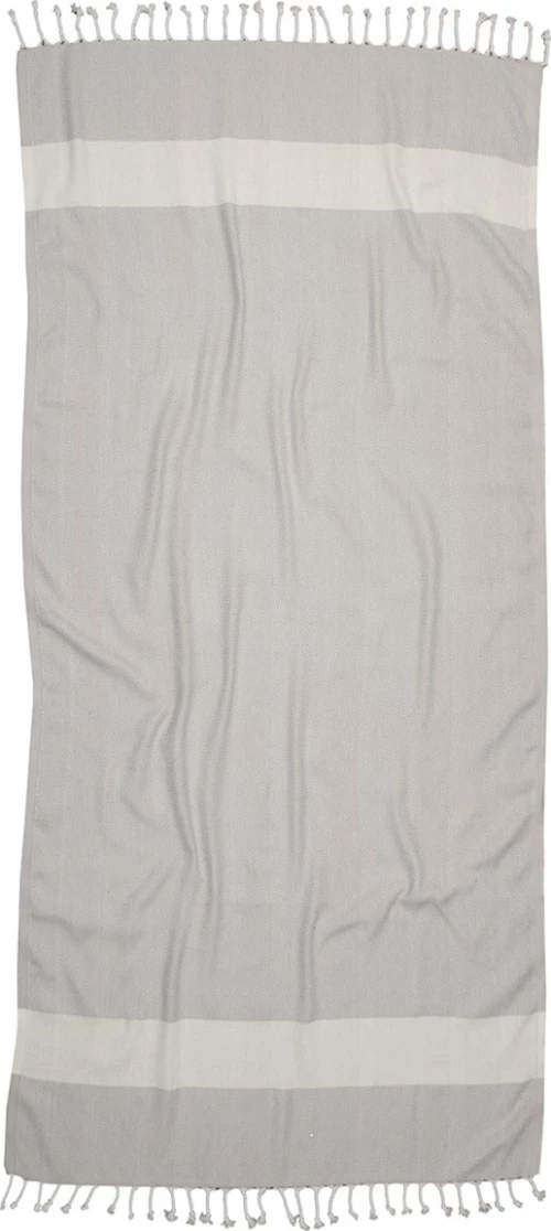 Viopros Πετσέτα Θαλάσσης Summer 180x100cm Grey