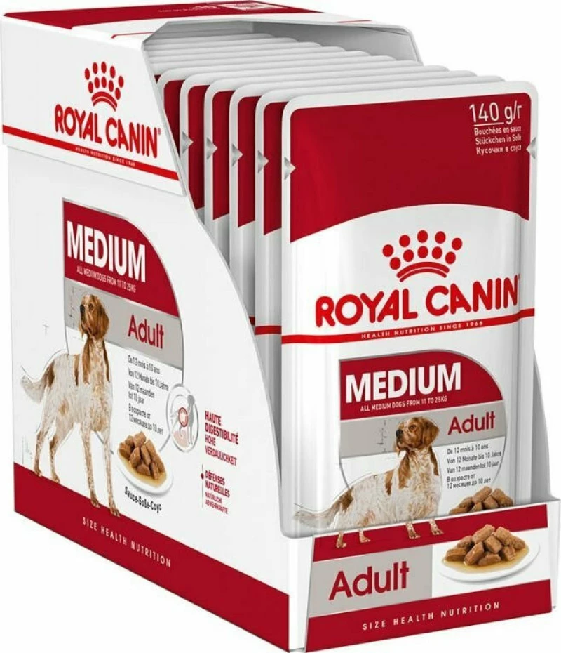 Royal Canin Medium Adult 140gr 10τμχ