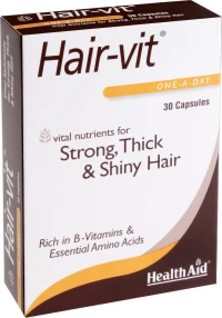 Health Aid Hair-Vit 30 κάψουλες