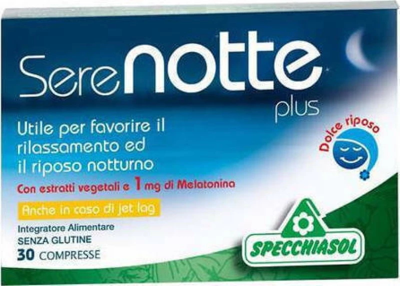 Specchiasol Serenotte plus 30 ταμπλέτες