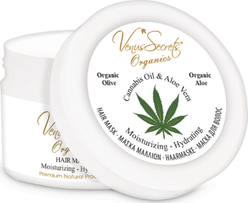Venus Secrets Hair Mask Cannabis & Aloe Vera 280ml