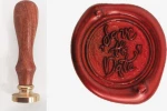 Σφραγίδα βουλοκέρι 2.5cm Save The Date