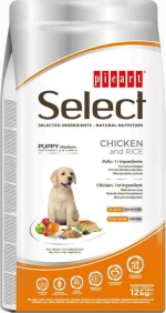 Picart Select Puppy Medium Ξηρά Τροφή Σκύλων Chicken & Rice 12kg + Bio Petactive Shampoo 250ml