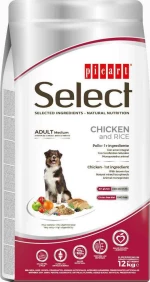 Picart Select Adult Medium Ξηρά Τροφή Σκύλων Chicken & Rice 12kg + Bio Petactive Shampoo 250ml