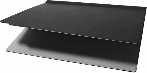 GK Σουμέν Διπλό Δερμάτινο Μαύρο 45x35cm