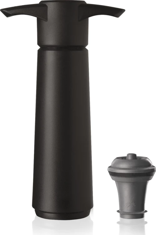 Vacu Vin Σετ Αξεσουάρ Κρασιού Elegant Μαύρο 3890660 5τμχ