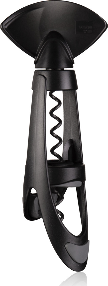 Vacu Vin Σετ Αξεσουάρ Κρασιού Elegant Μαύρο 3890660 5τμχ