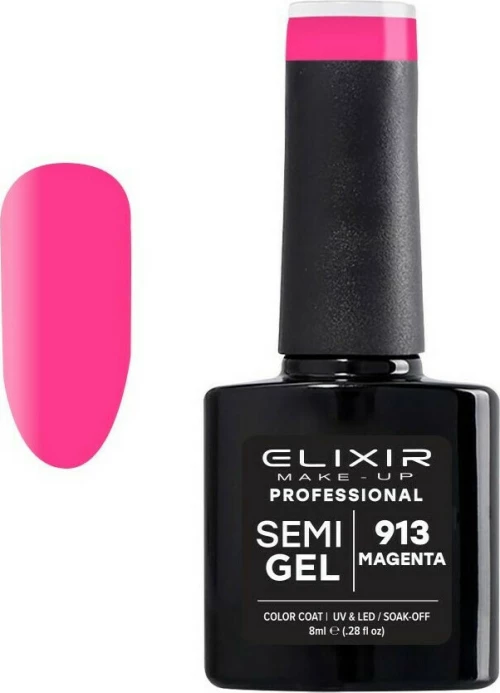 Elixir Semi Gel 913 Magenta 8ml