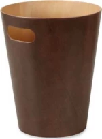 Umbra Ξύλινο Καλάθι Αχρήστων Woodrow 7.5lt Καφέ 23x22.9x28cm