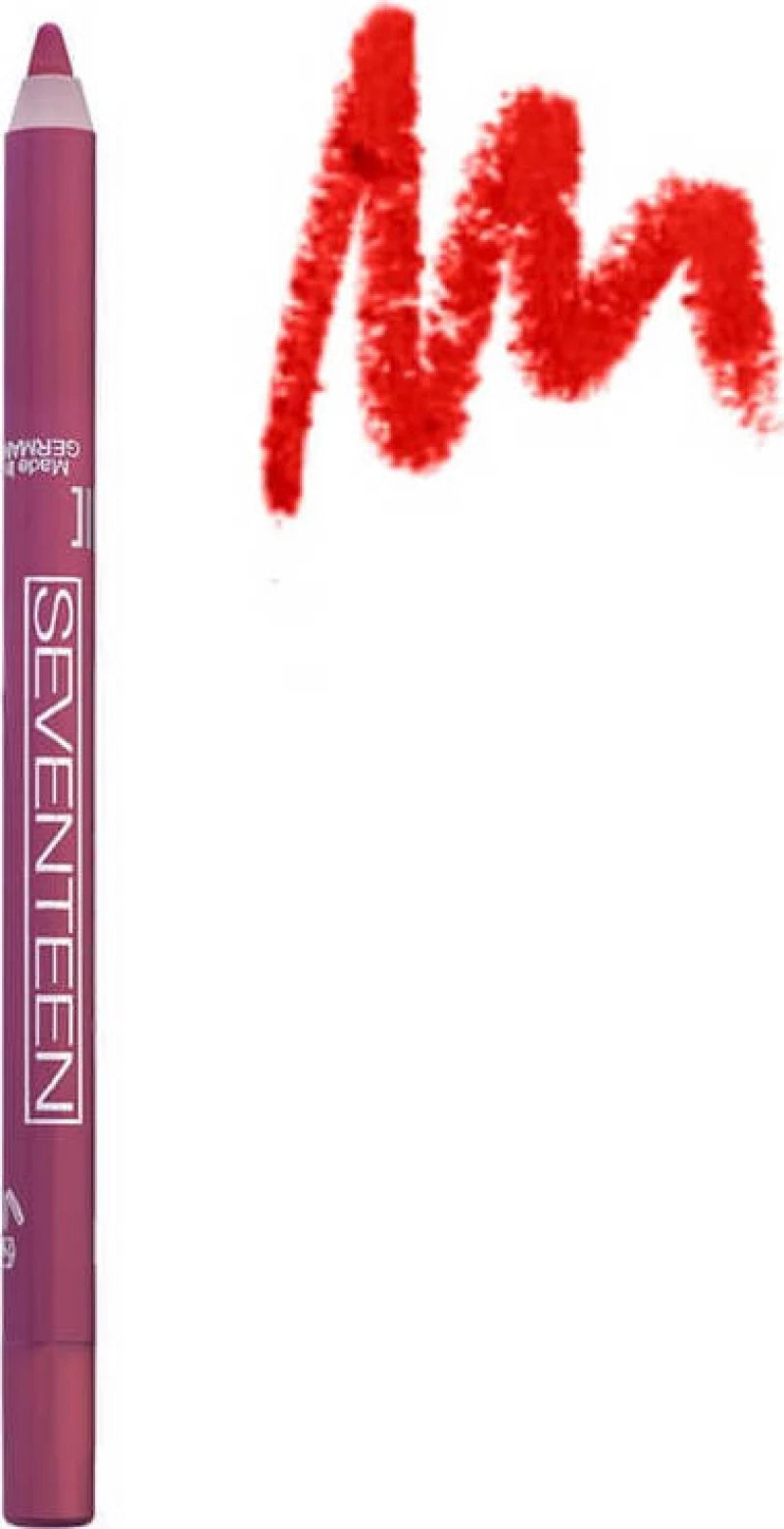 Seventeen Supersmooth Waterproof Lipliner 27 Red