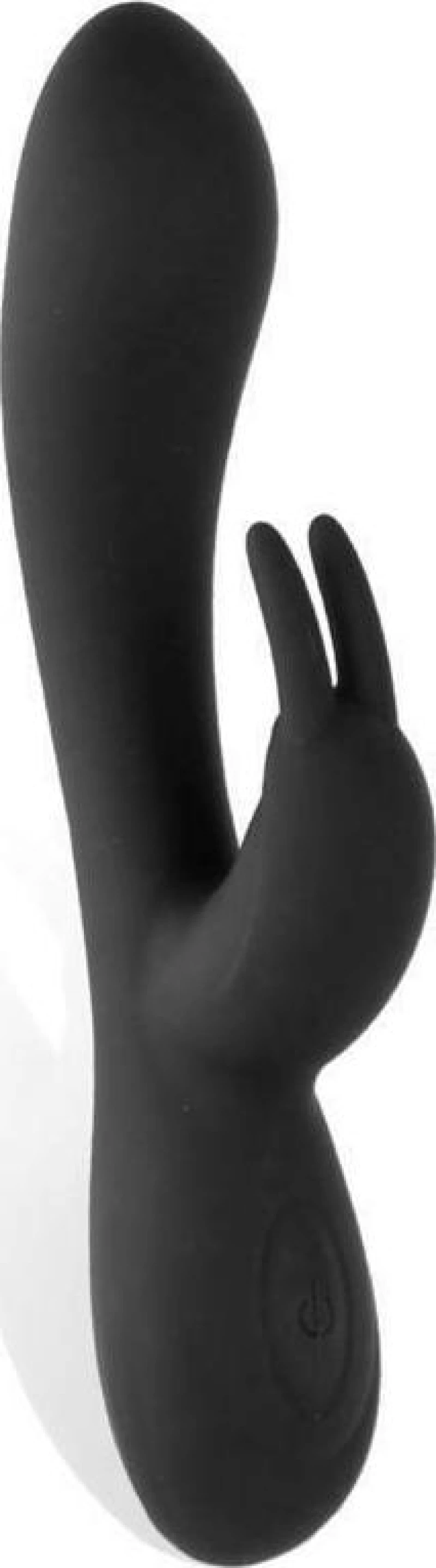 Tardenoche Noir Rechargeable Liquefied Silicone Vibrator 19.4cm Black
