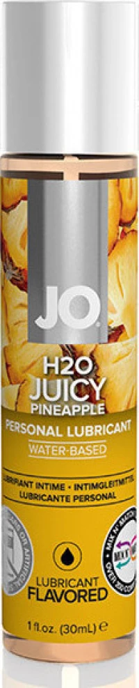 System Jo H2O Personal Lubricant Waterbased Flavored Juicy Pineapple 30ml