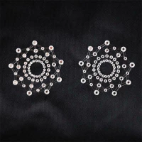 Fetish Addict Snowflake Nipple Covers White