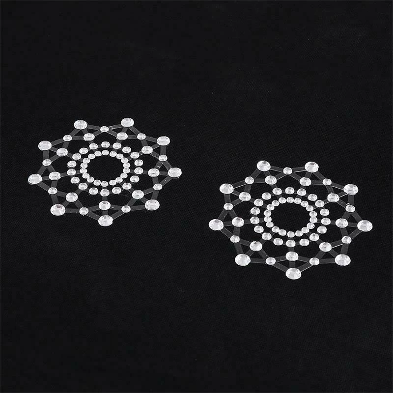Fetish Addict Snowflake Nipple Covers White