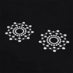 Fetish Addict Snowflake Nipple Covers White