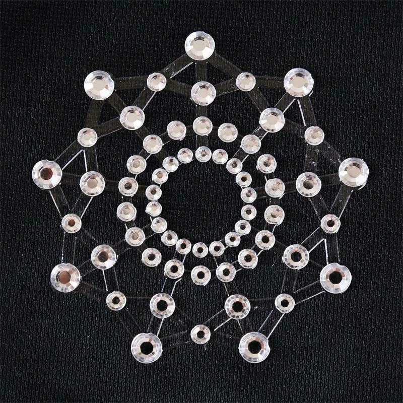 Fetish Addict Snowflake Nipple Covers White